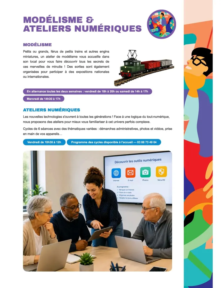 Modélisme et ateliers numériques