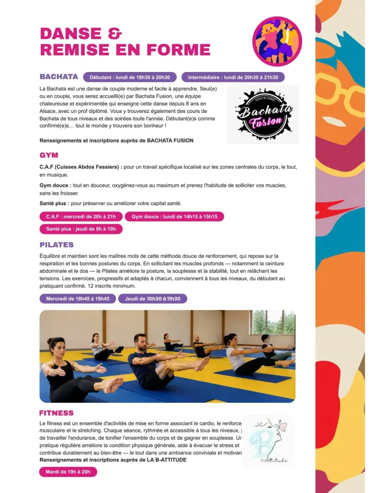 Danse et remise en forme